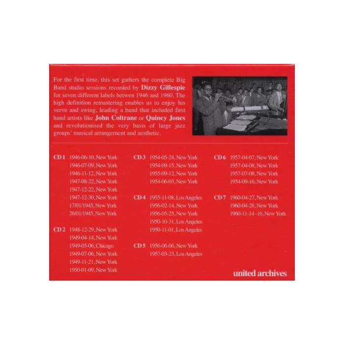 Gillespie: Complete Big Band Studio Sessions - slide-1
