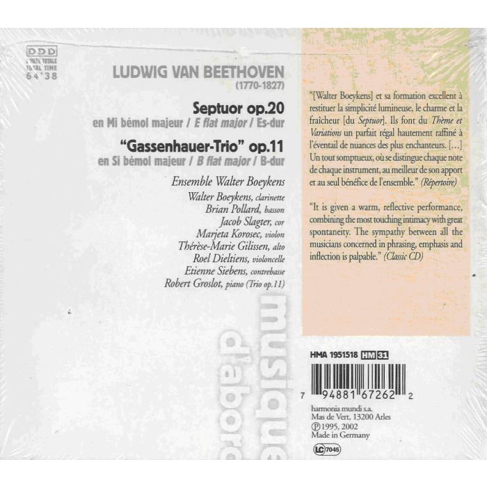 Beethoven: Septuor, Gassenhauer-Trio - slide-1