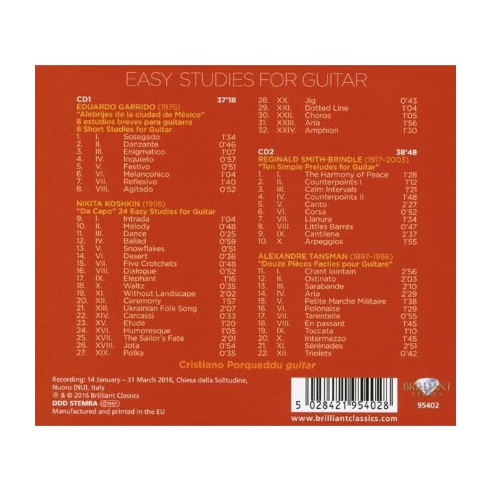 Easy Studies for Guitar, Volume 1 - slide-1