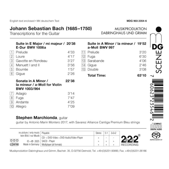 Bach: Sonatas & Suites arr. for guitar - slide-3