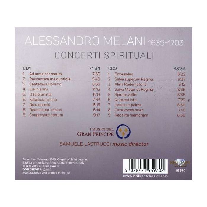 Melani: Concerti Spirituali - slide-1