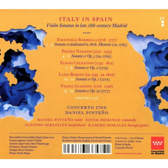 Italy in Spain - Violin Sonatas in late 18th-century Madrid - slide-1
