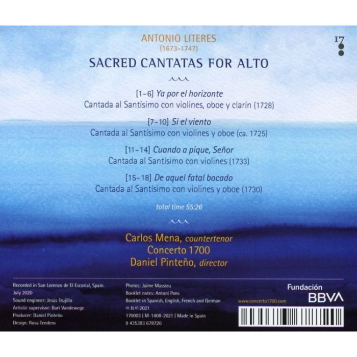 Literes: Sacred Cantatas for alto - slide-1