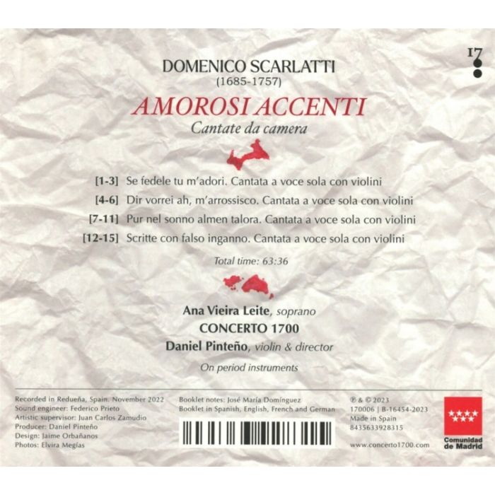 Scarlatti: Amorosi Accenti - slide-1