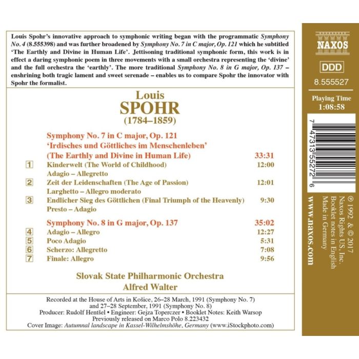 Spohr: Symphonies Nos. 7 & 8 - slide-1