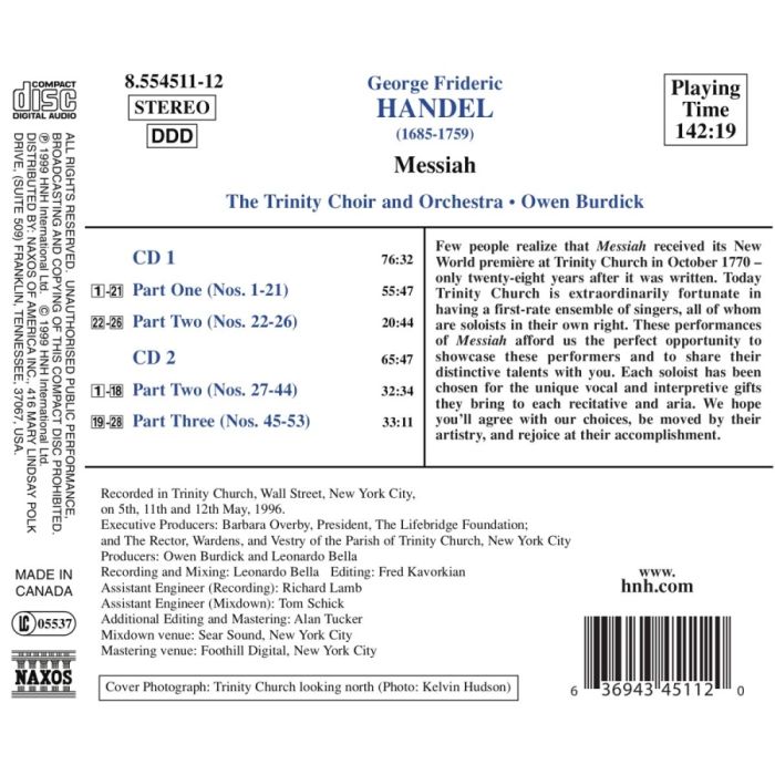 Handel: Messiah (Mesjasz) - slide-1