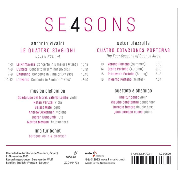Vivaldi; Piazzolla: Four Seasons - slide-1