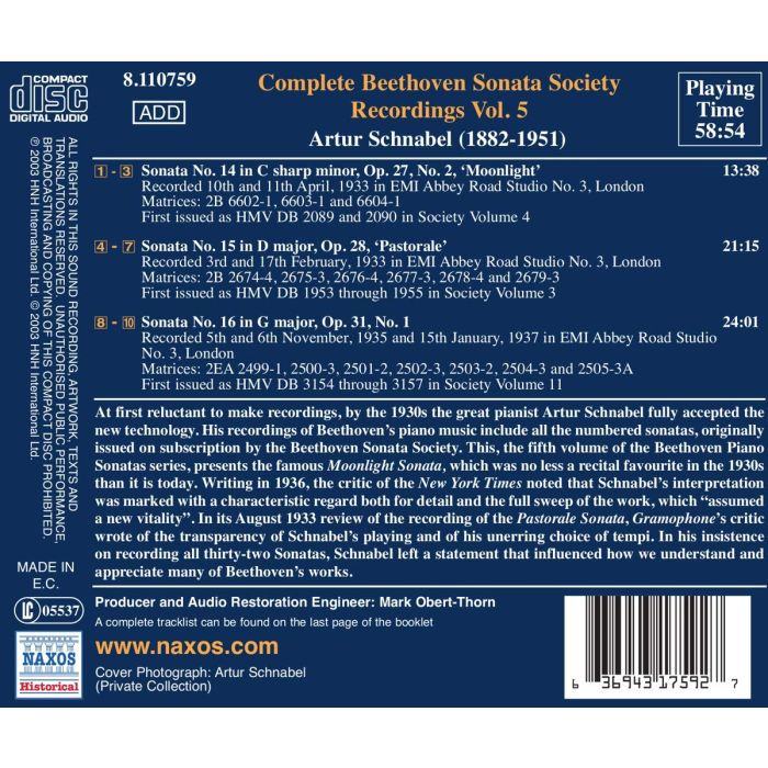 Beethoven - Piano works, Vol 5 - slide-1