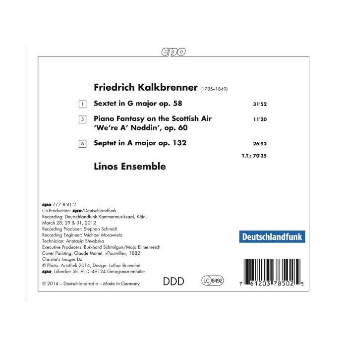 Kalkbrenner: Sextet Septet Piano Fantasy - slide-1