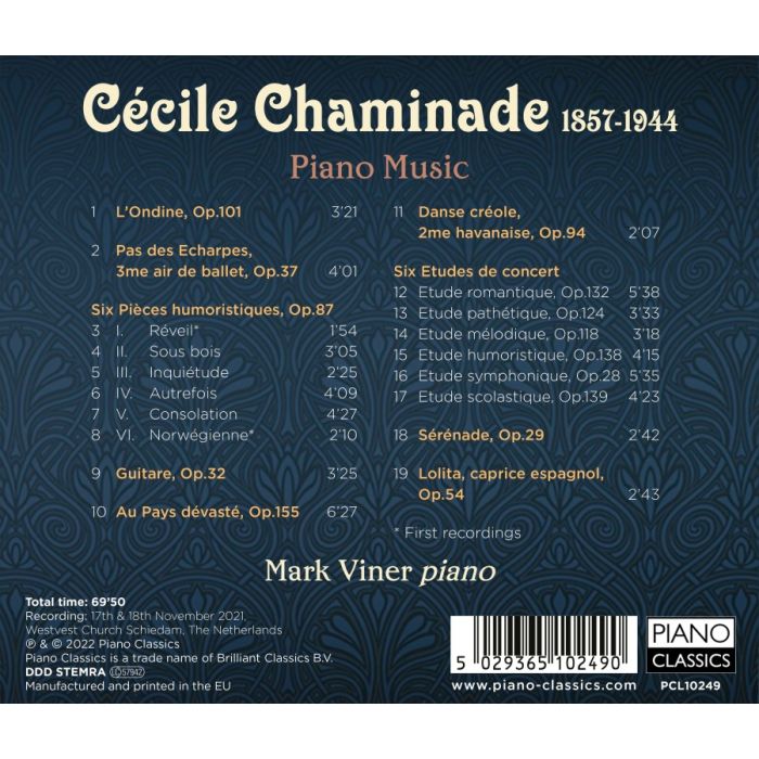Chaminade: Piano Music - slide-1