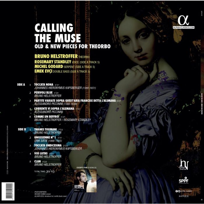 Calling the Muse - old & new pieces for theorbo - slide-1