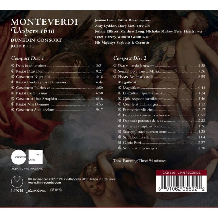 Monteverdi: Vespers 1610 - slide-1