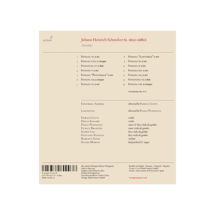 Schmelzer: Sonatas - slide-1