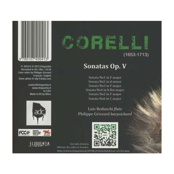 Corelli: Sonatas Op. V - slide-1