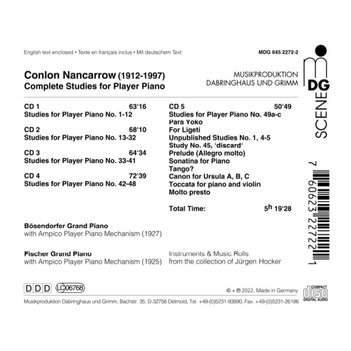 Nancarrow: Complete Studies for Player Piano - slide-1
