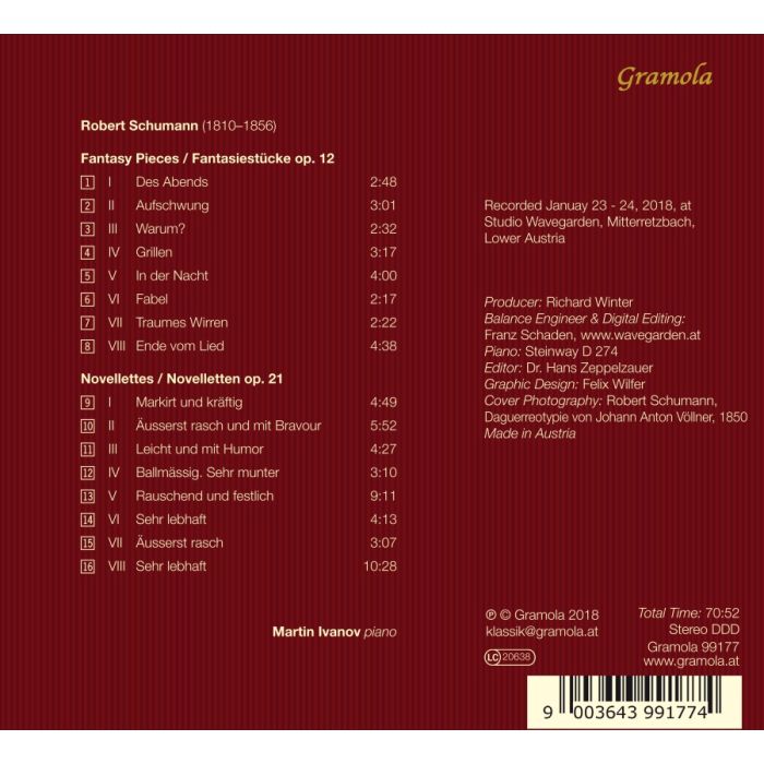 Schumann: Fantasiestücke; Novelletten - slide-1