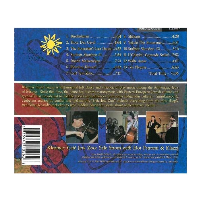 Jiddisch - Klezmer: Cafe Jew Zoo - slide-1