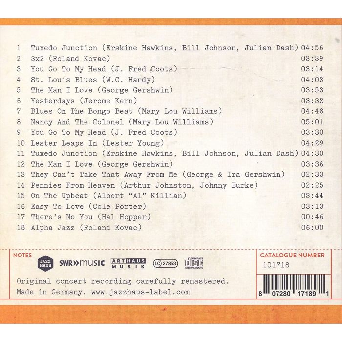 Orchester Kurt Edelhagen, Feat. Mary Lou Williams (p), Caterina Valente (voc) - slide-1