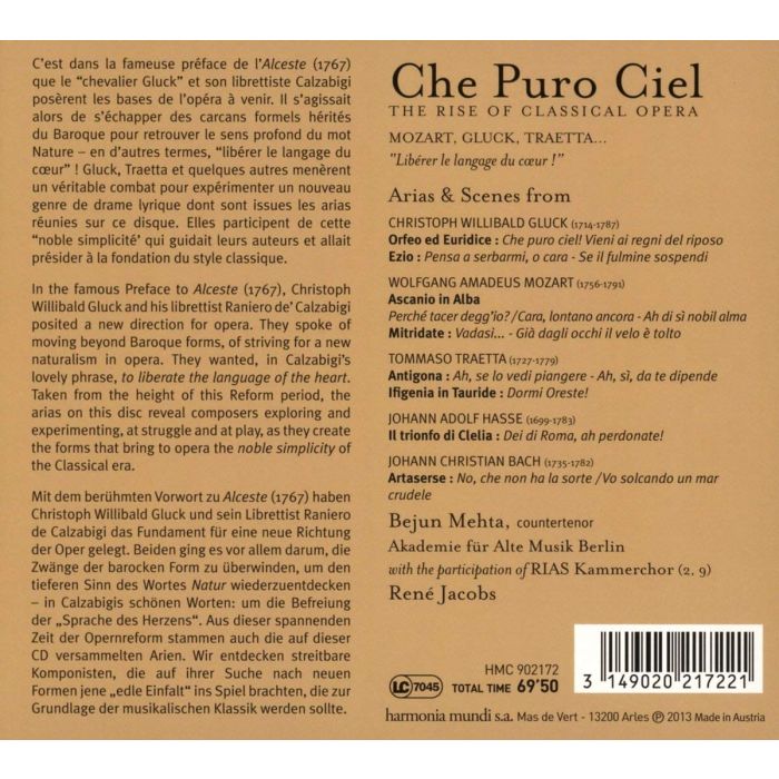 Che Puro Ciel!: The Rise of Classical Opera - Bejun Mehta - slide-1
