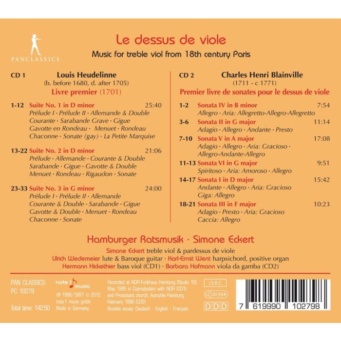 Louis Heudelinne & Charles Henri Blainville: Le dessus de viole - slide-1