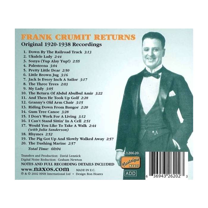 CRUMIT, Frank: Returns - slide-1