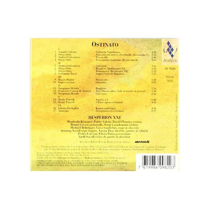 Ostinato: Pucell, Merula, Pachelbel - slide-1