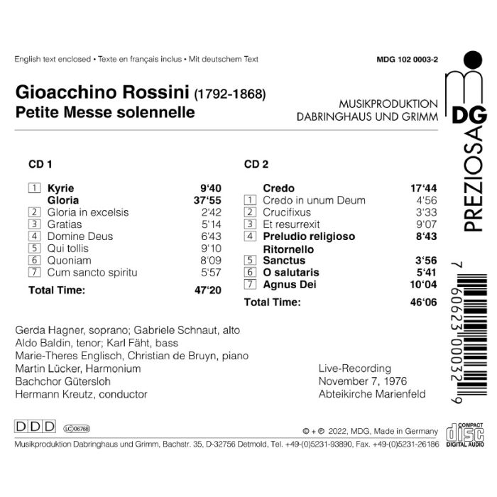 Rossini: Petite Messe solennelle - slide-1