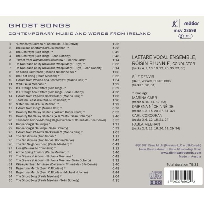 Ghost Songs - Contemporary music and words from Ireland - slide-1