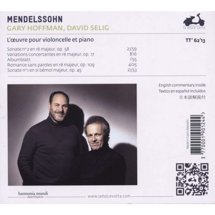 Mendelssohn: Complete works for cello and piano - slide-1