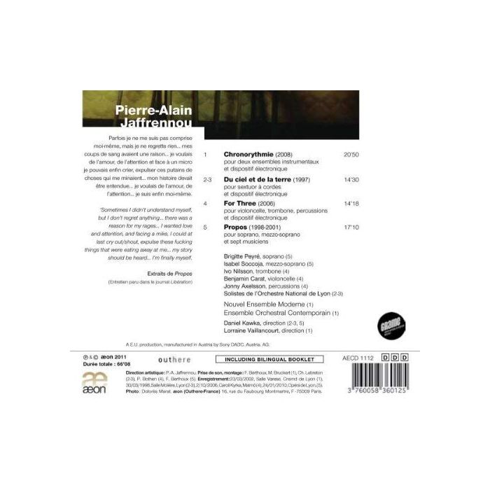 Jaffrennou: Propos Nouvel - slide-1
