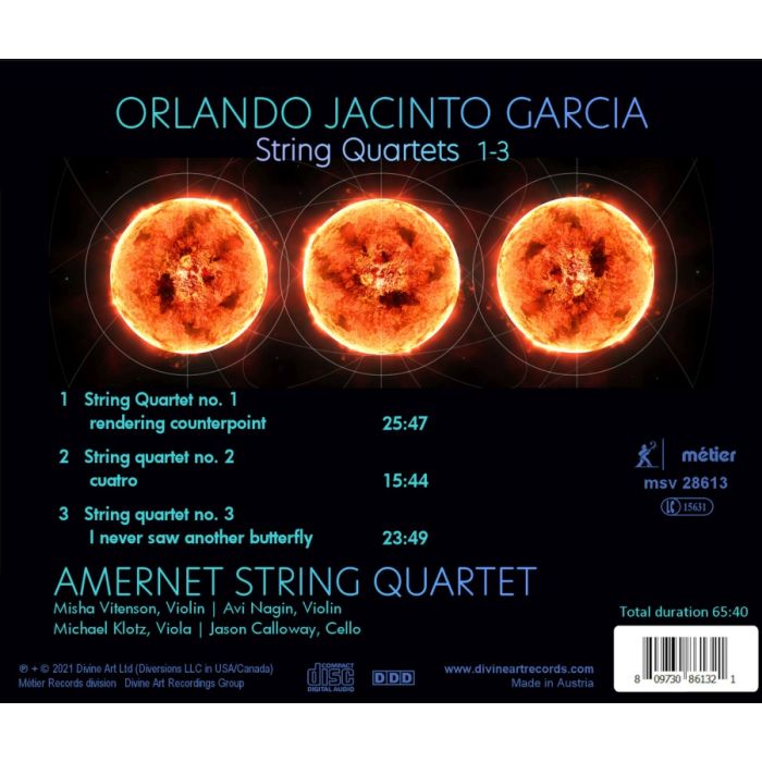 Garcia: String Quartets 1 - 3 - slide-1