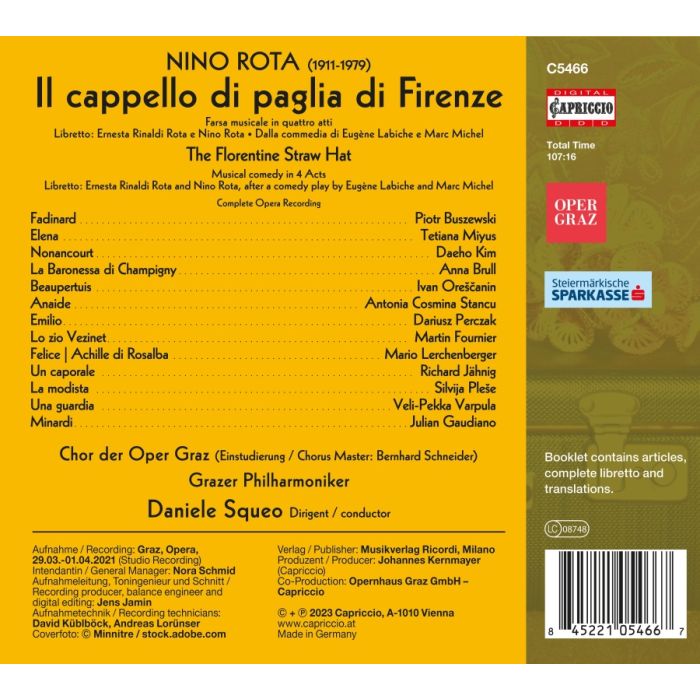 Rota: Il cappello di paglia di Firenze - slide-1