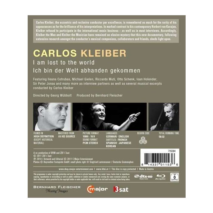 Kleiber, Carlos: I am lost to the world - slide-1