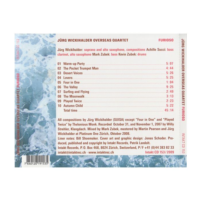  Jürg Wickihalder’ Overseas Quartet: Furioso - slide-1