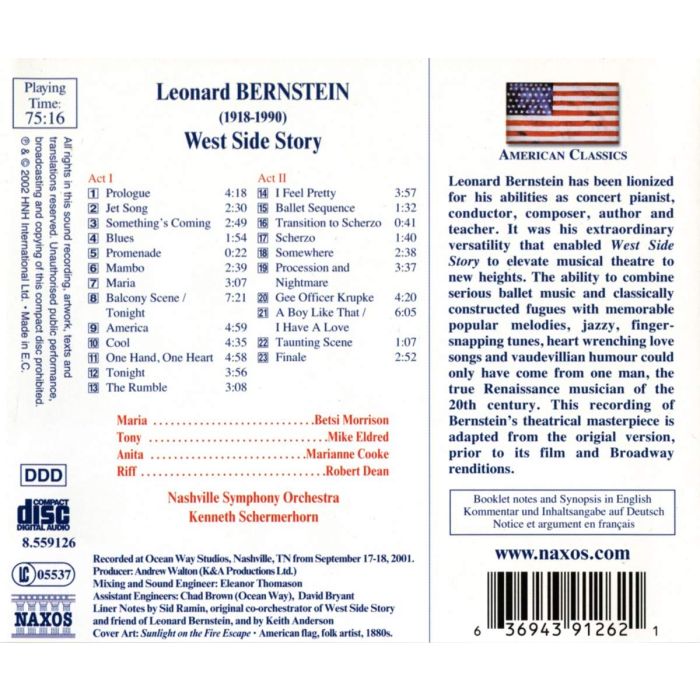 BERNSTEIN: West Side Story - slide-1