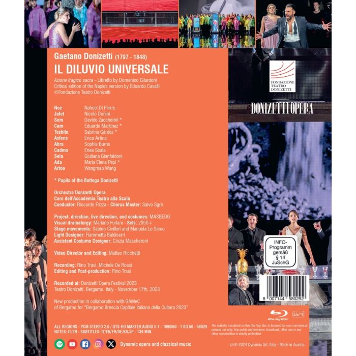 Donizetti: Il diluvio universale (BD) - slide-1