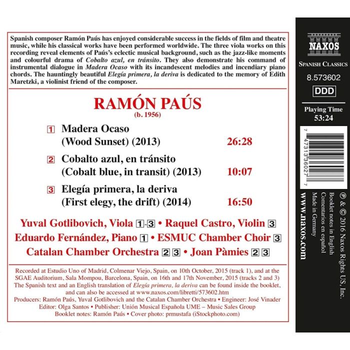 Paús: Works for Viola - slide-1