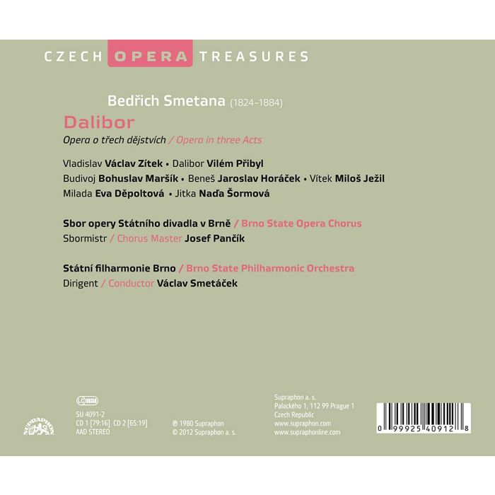 Smetana: Dalibor (Opera in 3 Acts) - slide-1