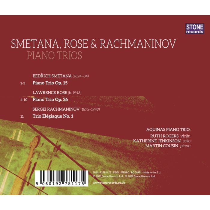 Smetana, Rose & Rachmaninov: Piano Trios - slide-1