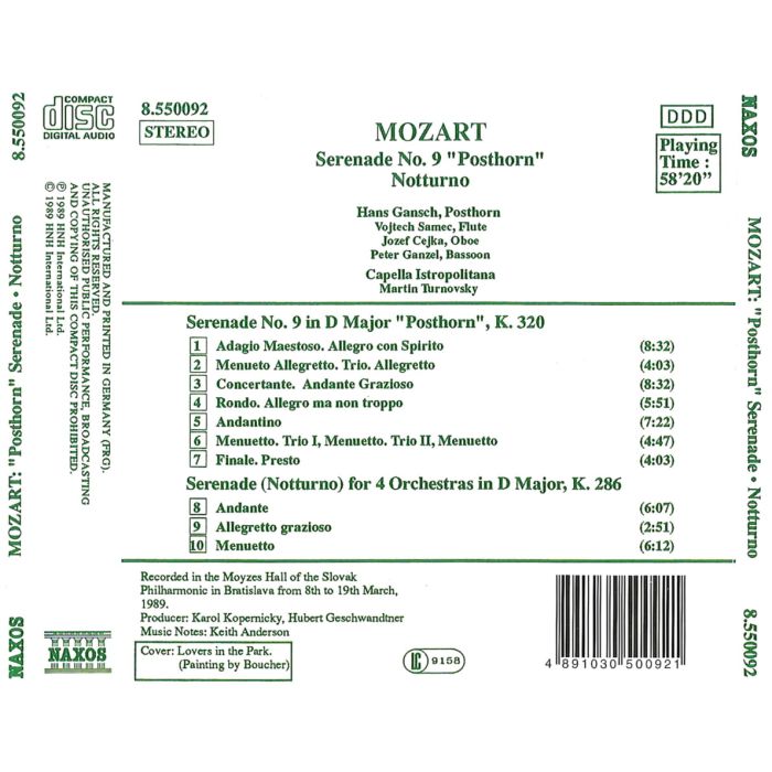 Mozart: 