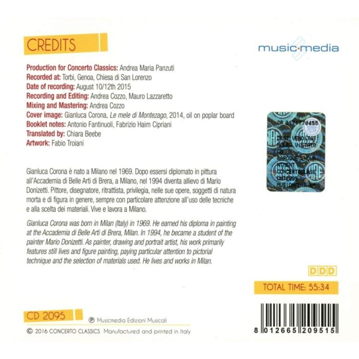Baroque Enchantment - Mascitti; Frescobaldi; Castello; Vivaldi; ... - slide-1