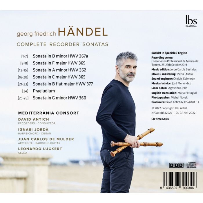 Handel: Complete Recorder Sonatas - slide-1