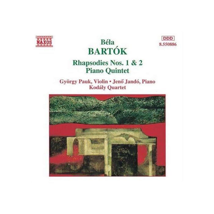 BARTOK: Rhapsodies nos. 1 & 2