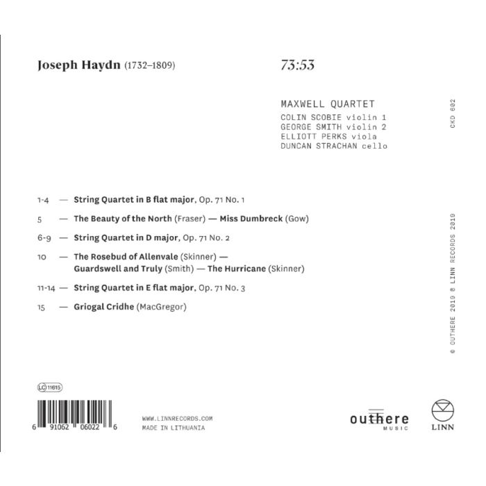 Haydn: Strings Quartets Op. 71 - slide-1