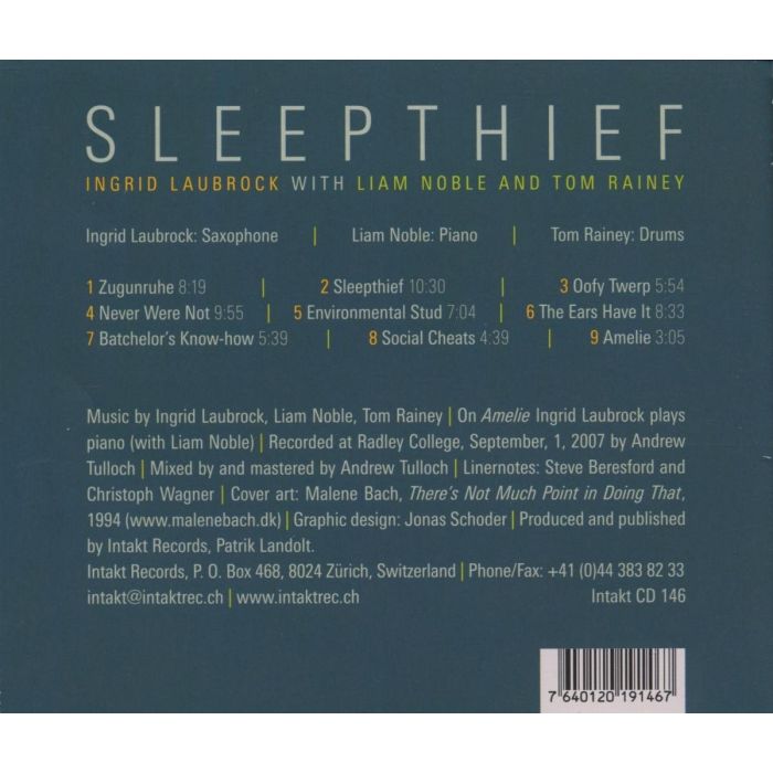 Laubrock/Noble/Rainey: Sleepthief - slide-1