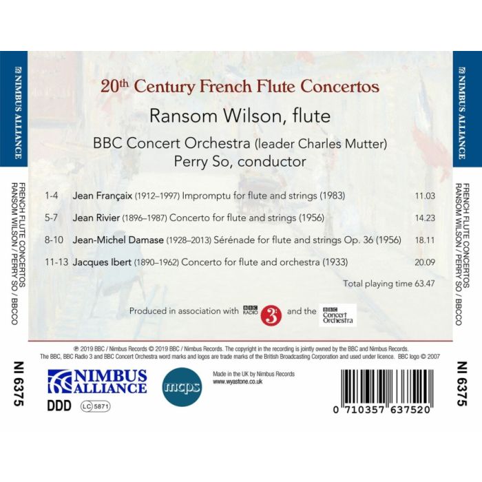20th Century French Flute Concertos - slide-1
