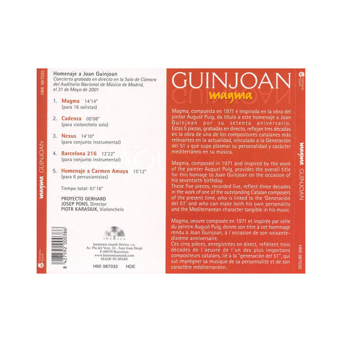 Guinjoan: Magma - slide-1