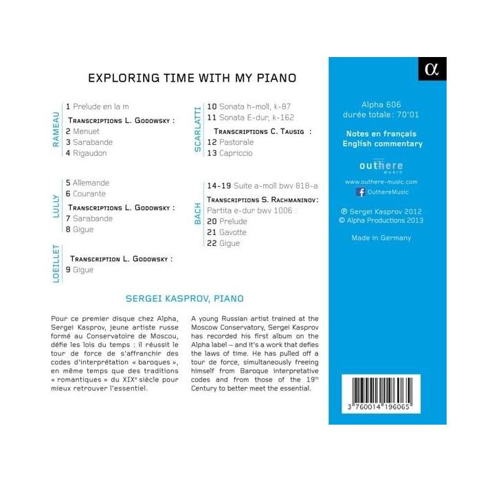 Exploring Time with my Piano - Rameau; Lully; Godowsky; Scarlatti; Bach; Rachmaninov - slide-1