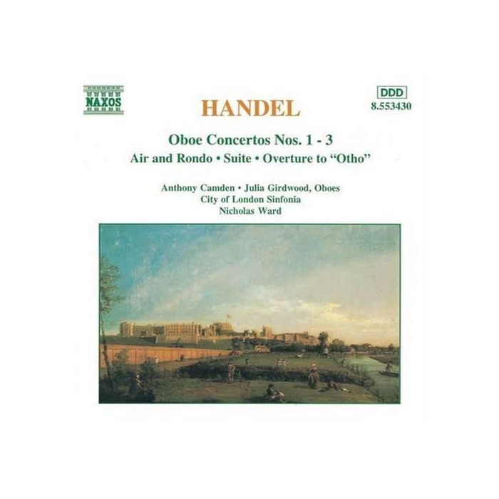 HANDEL: Oboe Concerti nos. 1 - 3
