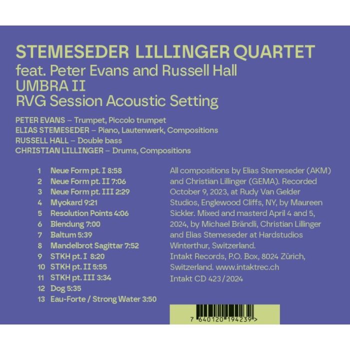 Stemeseder Lillinger Quartet: Umbra II - slide-1
